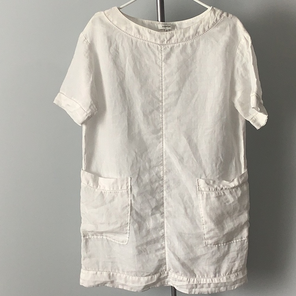 BABATON Linen Shift dress - Picture 4 of 13